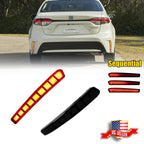 LED Smoked Rear Reflector Tail Light for Toyota Corolla (2020–2021)