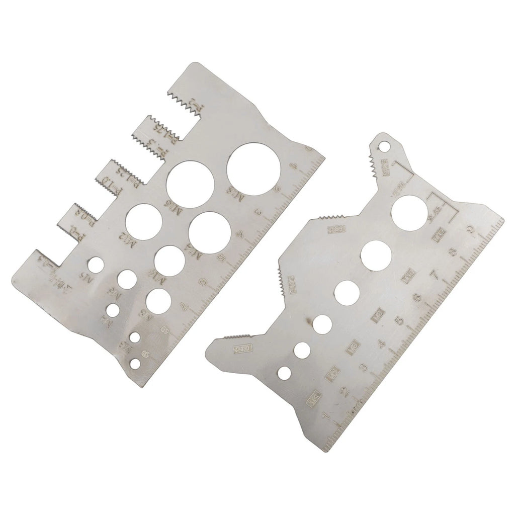 304 Stainless Steel Screw Thread Pitch Gauge for Accurate Measurements