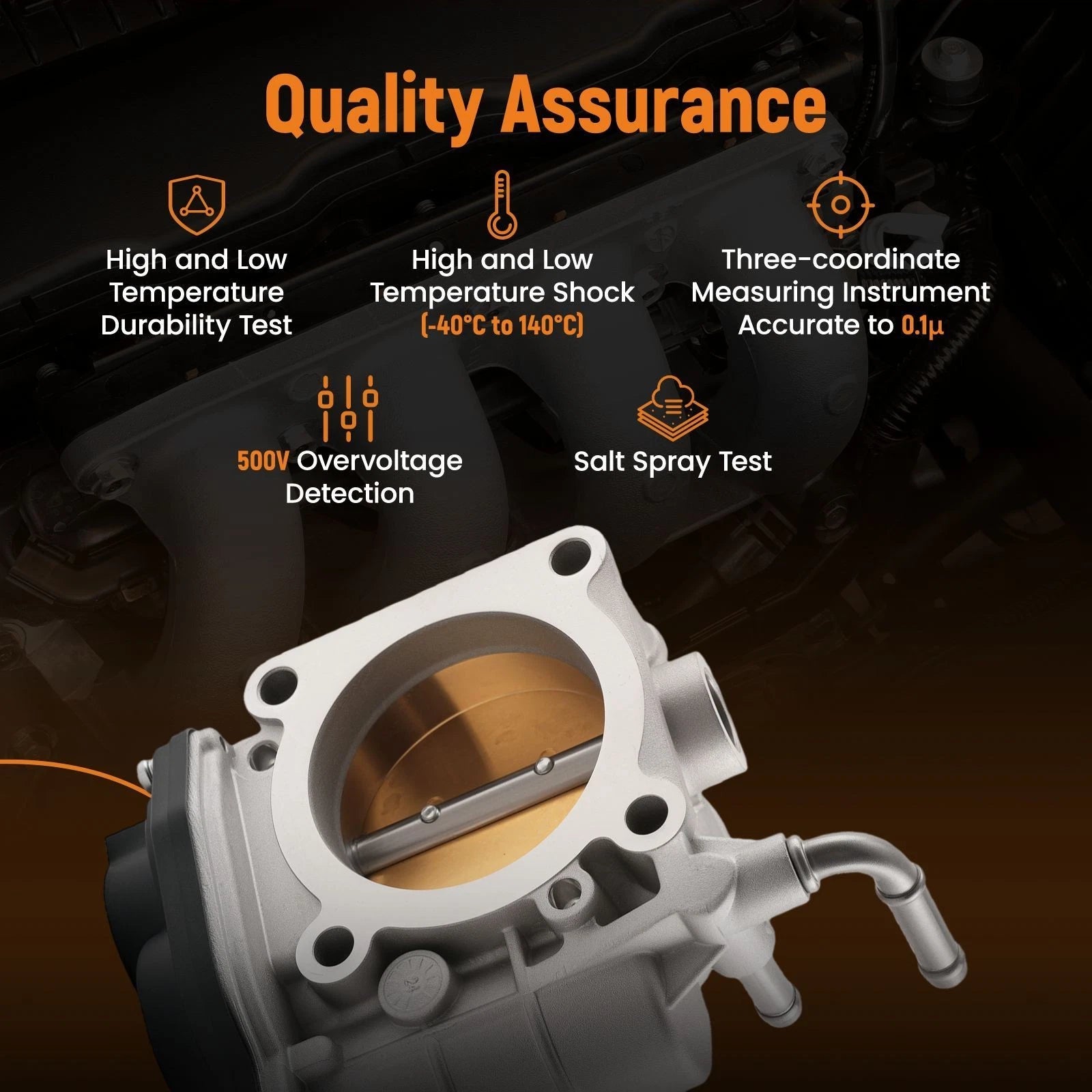 Fuel Injection Throttle Body for Nissan Qashqai J10, X-Trail 2.0 (2007–2013)