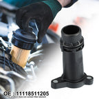 Black Oil Filter Cap Cover 11118511205 for BMW 530i X1 X2 X3 530e 220i 230i 520i (2017–2023)