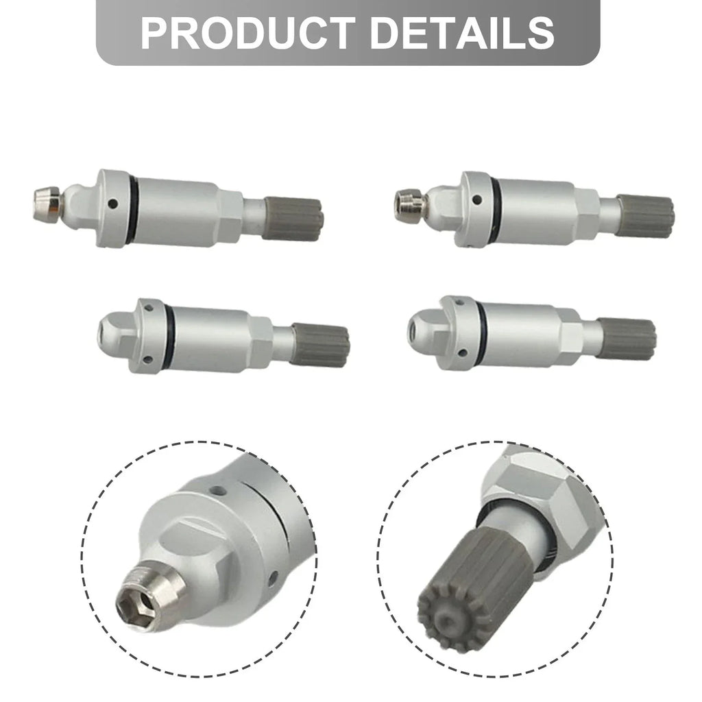 Alloy Valve Stem 4 x for Tesla Tire Valves