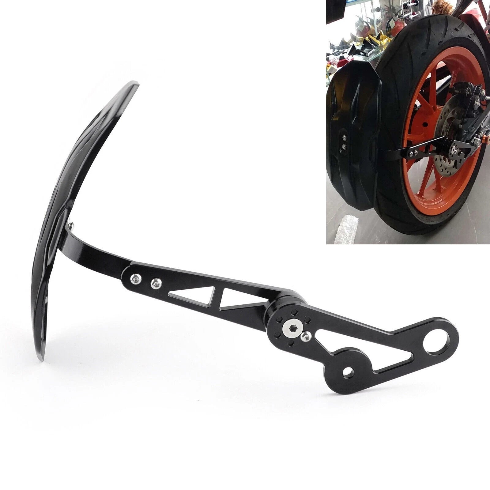 Universal Motorcycle Rear Fender Mudguards for Honda Yamaha Suzuki BMW