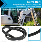 Drive Belt for Bobcat S130-S205 T140-T190 V2203 V2403T (Fits 6736775)