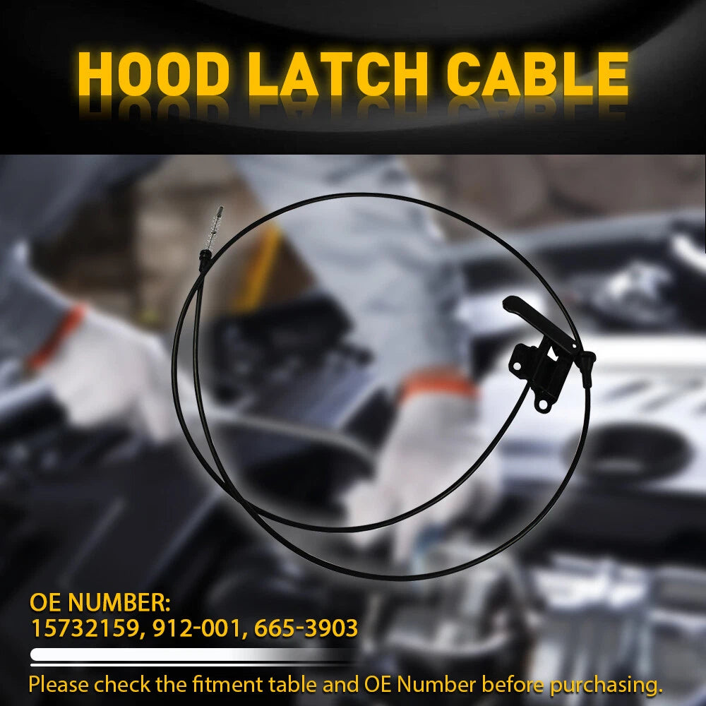 Hood Release Cable for Chevy S10 Blazer (1994–2001)