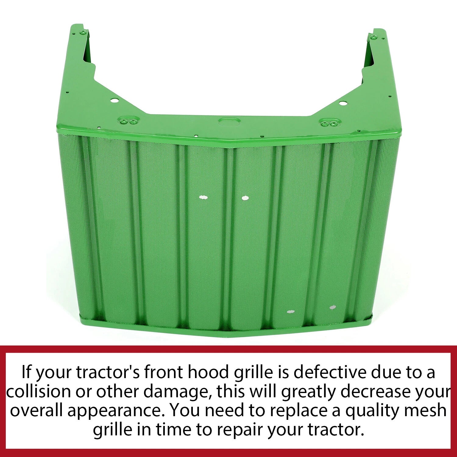 Front Hood Grille for John Deere 755 855 955 (AM107864) Mesh Grille Guard