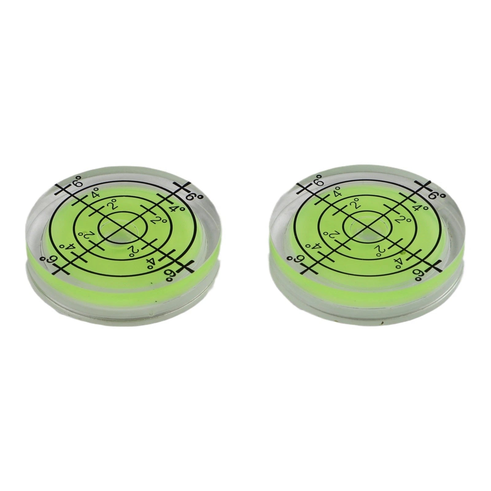10pcs 32x7mm Acrylic Bubble Levels for Spirit Level Measurement
