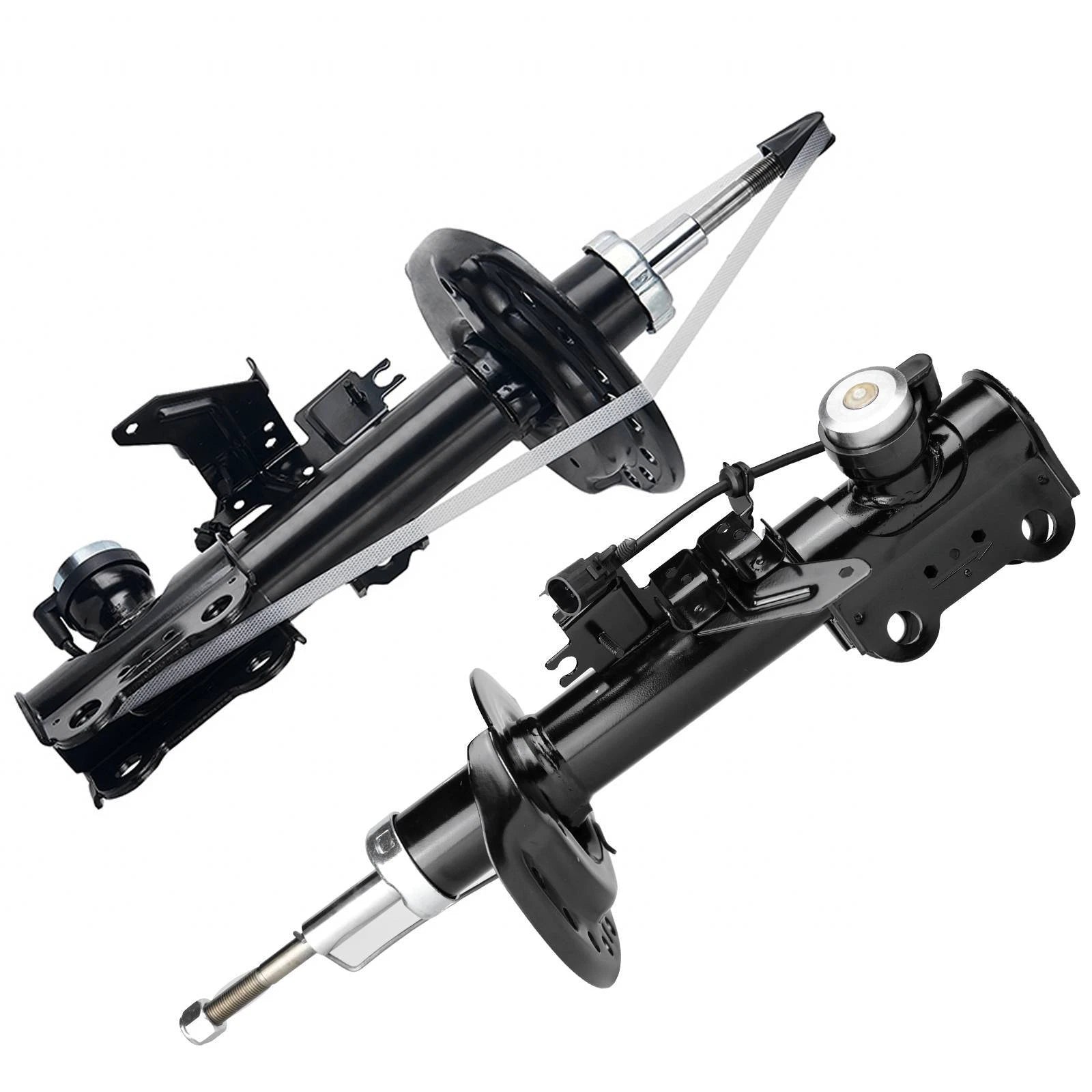 Pair Front Shock Absorbers with Electric for Cadillac SRX (2010–2016)