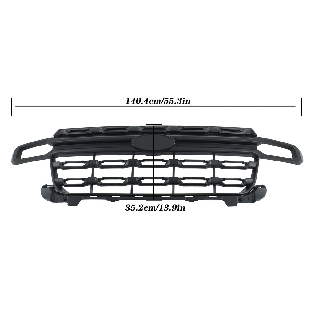 Front Bumper Grille for Ford Maverick (2022-2023) Matte Black