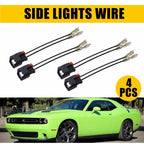 2X Side Marker Light Wire Harness Pigtail for Dodge Challenger (2015–2024)