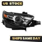 HID Headlight Projector for Ford Taurus (2013–2019) Right Side Black