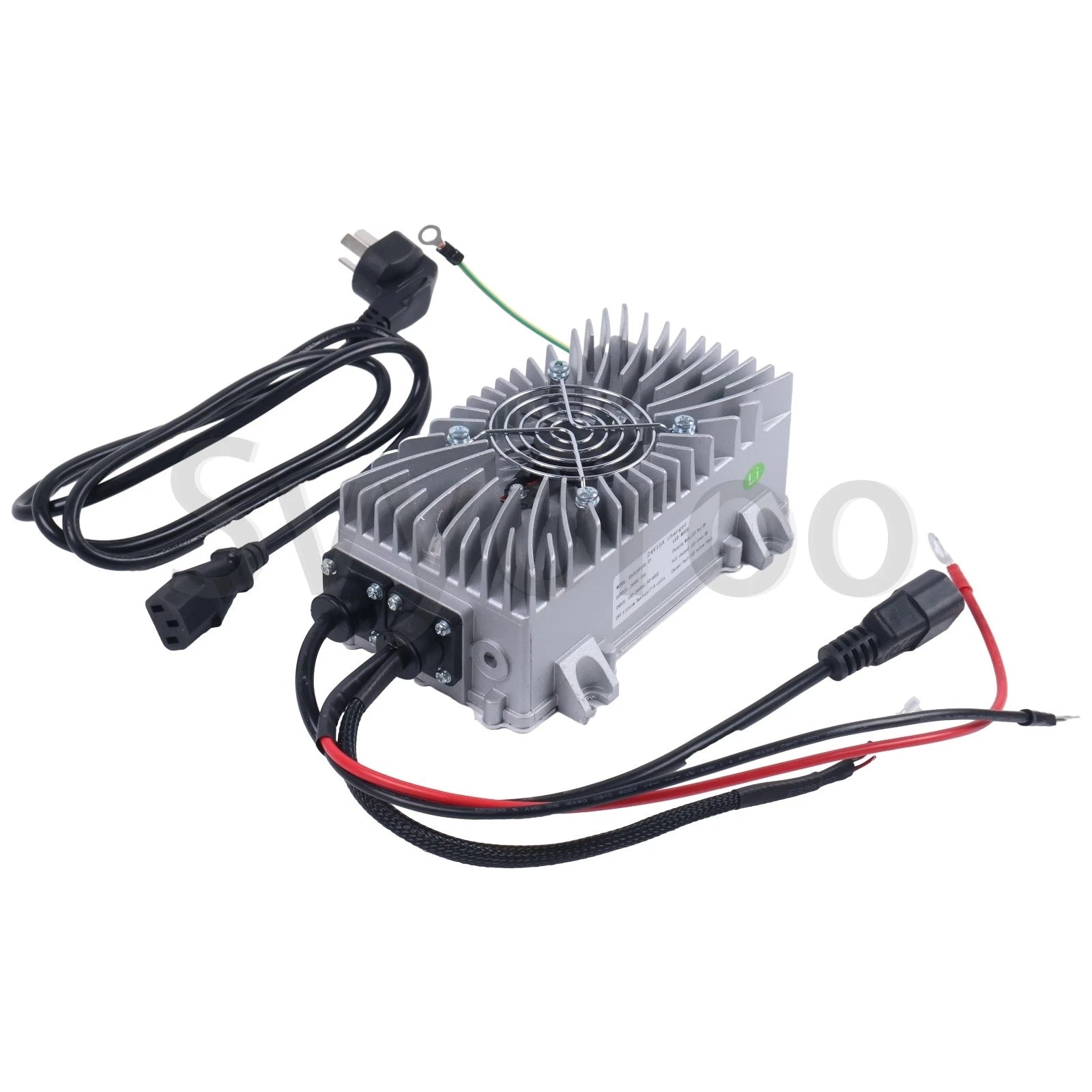 24V 15A 6-Pin Battery Charger for Big Joe Forklift Pallet Jack (E30, Z30)