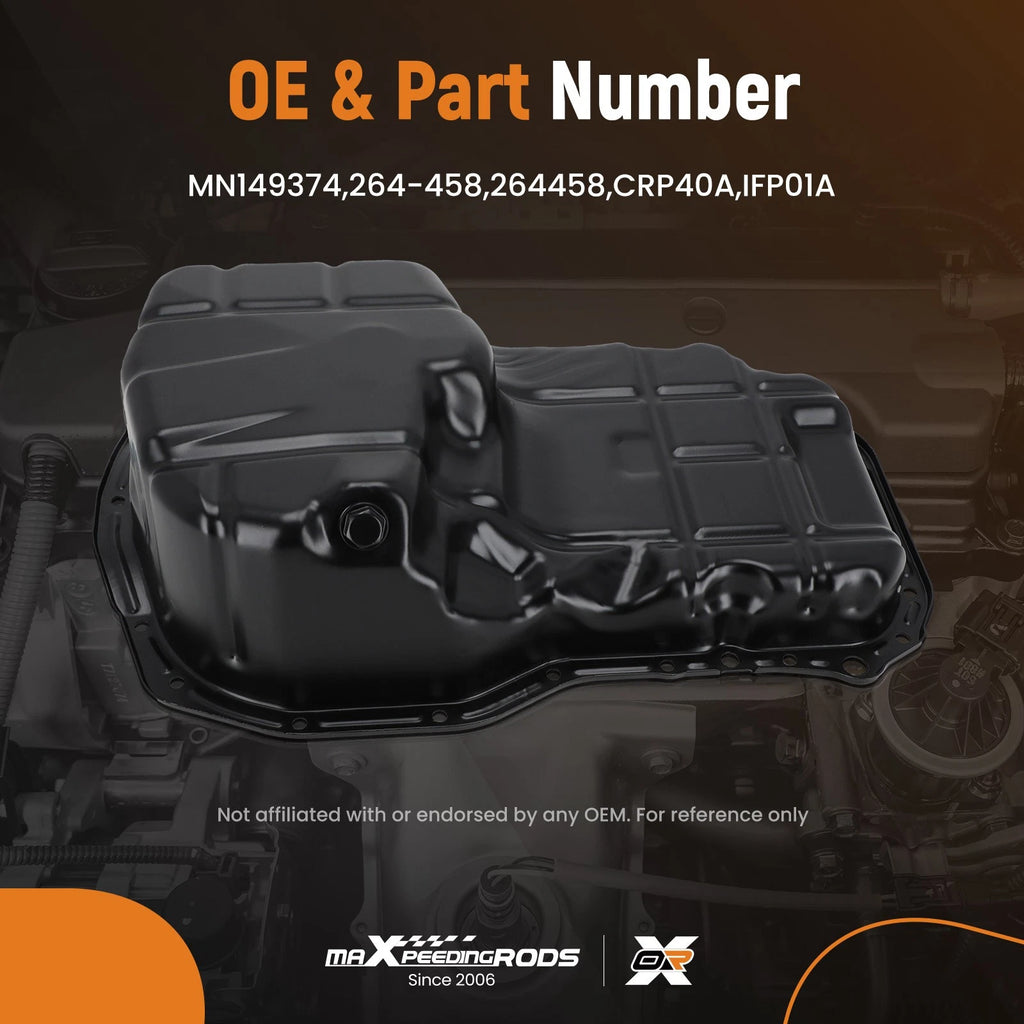Oil Pan for Mitsubishi Eclipse Galant 2.4L I4 Petrol (2004-2012)