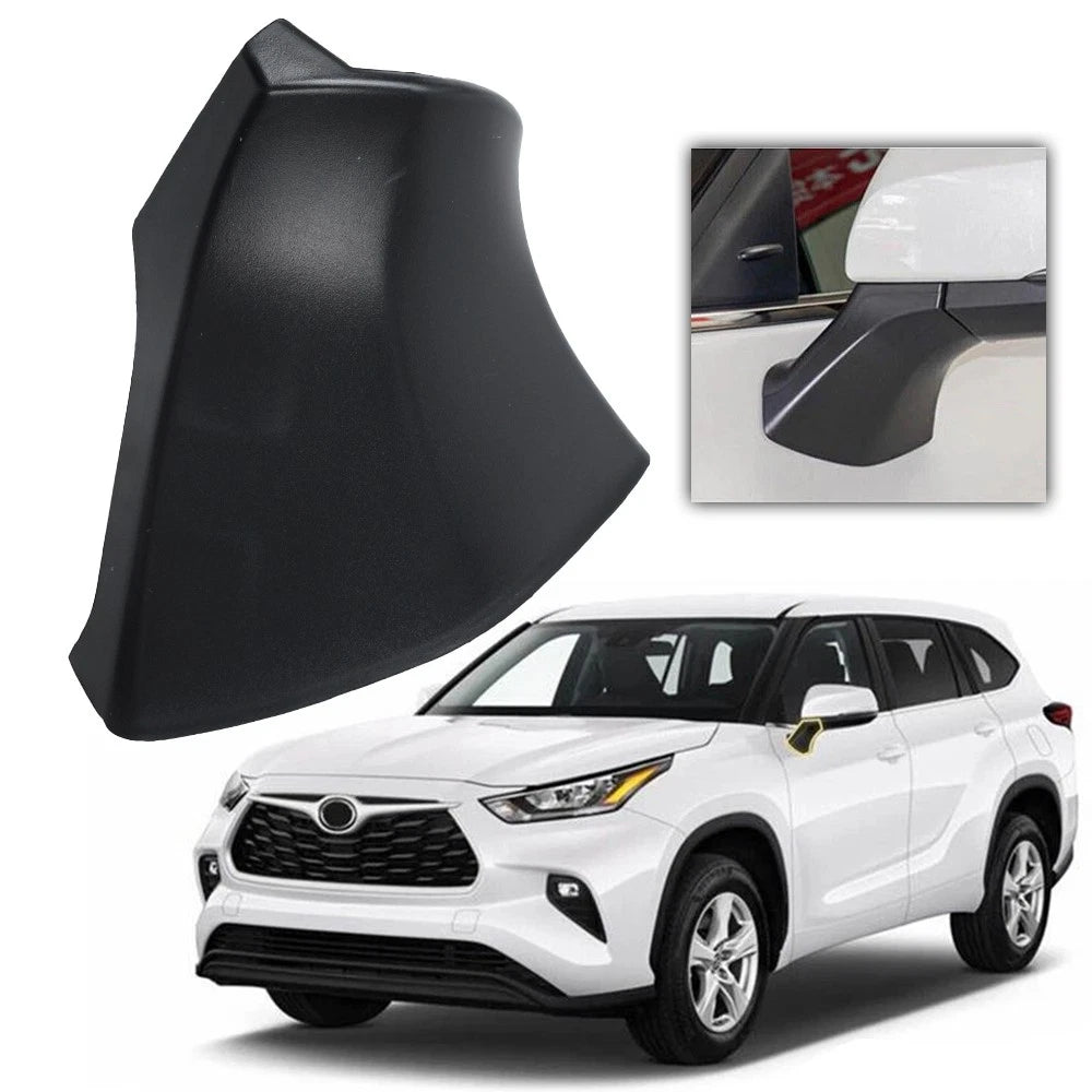 Left Side Rearview Mirror Triangle Base Cover for Toyota Highlander (2020–2022)