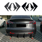 Rear Diffuser Splitter Spoiler Kit for Sporty Cars