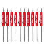 Set of 10 Pocket Screwdrivers for Automotive Use