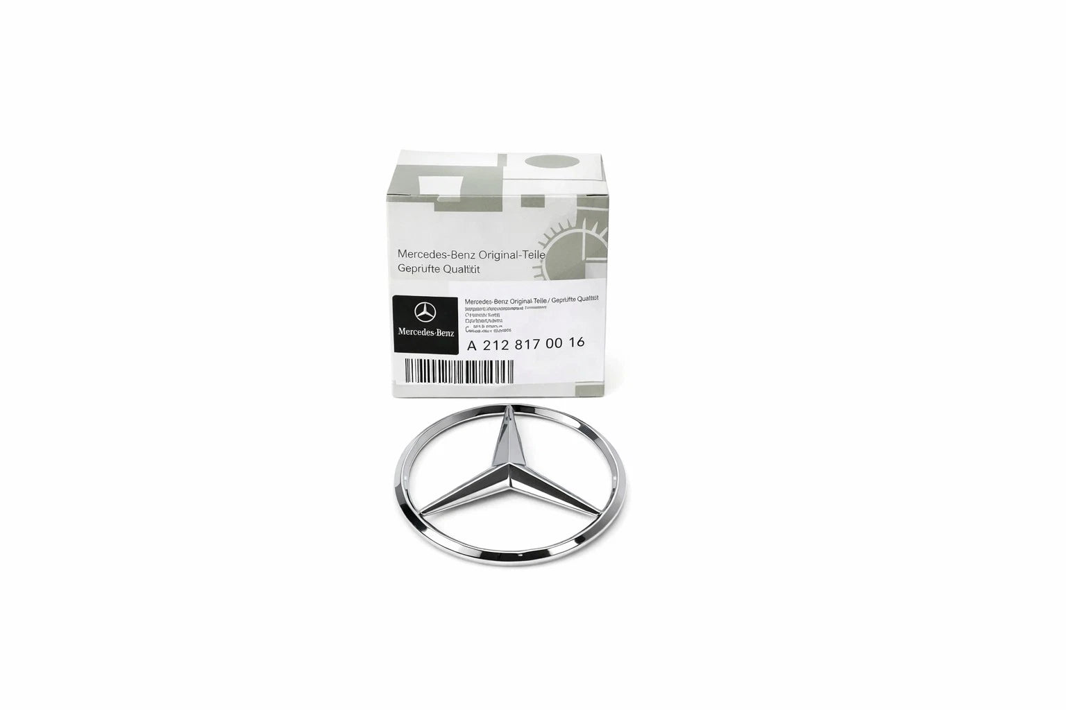 Genuine OEM Emblem for Mercedes-Benz E350 E63 AMG E550 E400 E250 (2010–2016)