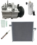 AC Compressor Kit With Condenser Replacement for Mercury Mountaineer (2008–2008)
