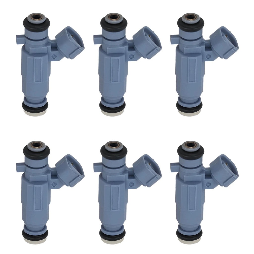 Set of 6 Fuel Injectors for Hyundai Sonata, Kia Magentis (2000–2005)