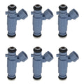 Set of 6 Fuel Injectors for Hyundai Sonata, Kia Magentis (2000–2005)