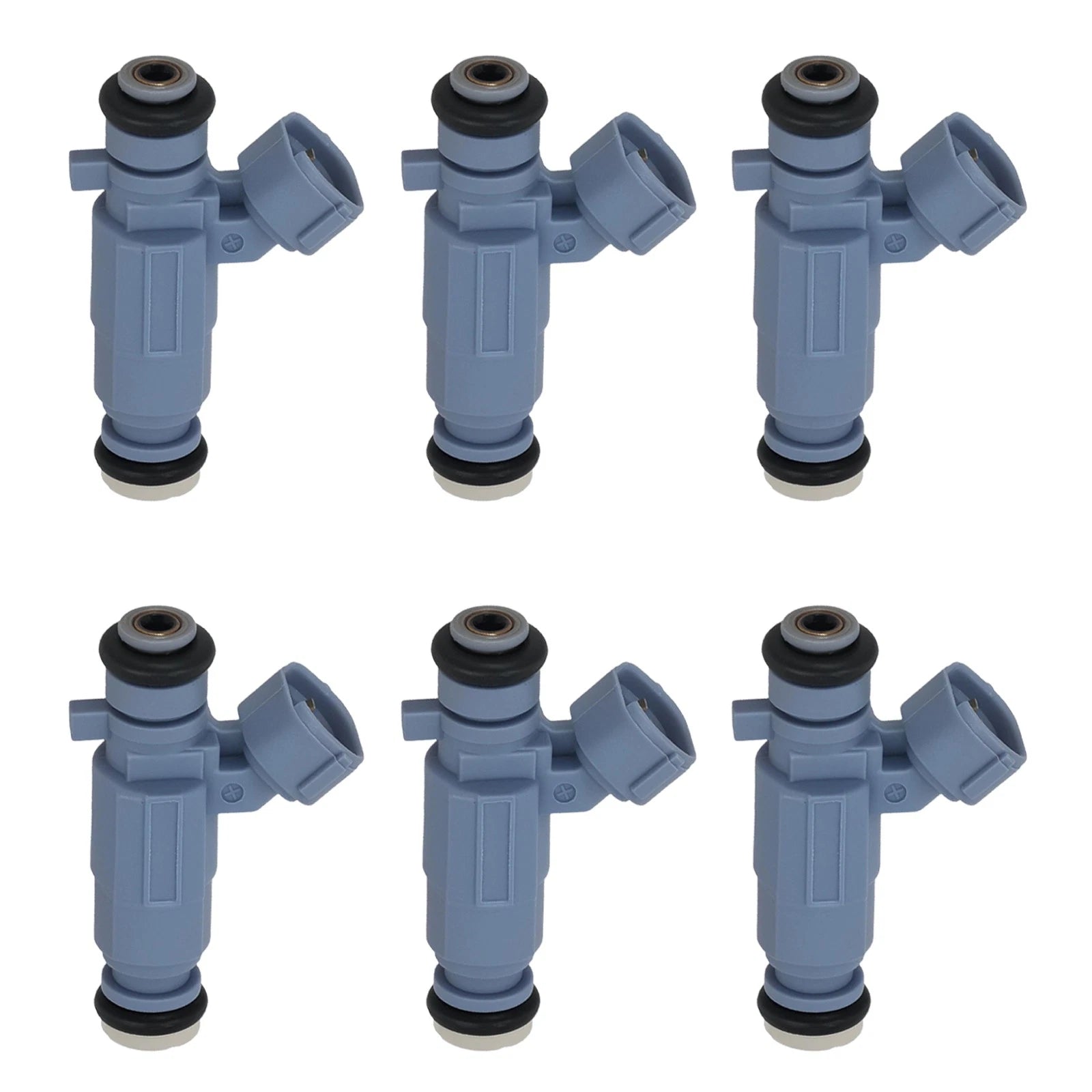 Set of 6 Fuel Injectors for Hyundai Sonata, Kia Magentis (2000–2005)