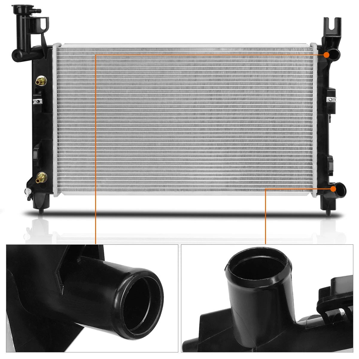 Aluminum Cooling Radiator for Chrysler Town & Country (1993–1995) DPI-1400