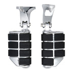 Chrome Rear Passenger Footpeg Pegs for Harley Touring Street Glide (1993–2025)