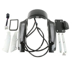 Black Rear Fender Fascia Set for Harley Road Glide Touring (2009-2013)