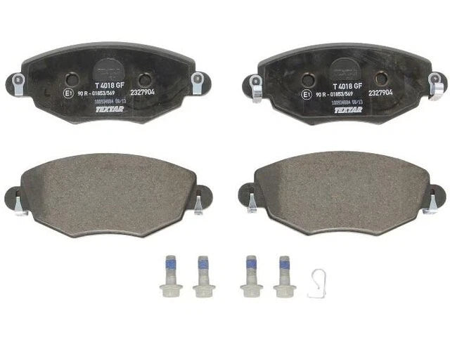 Set of 4 Front Brake Pads for Jaguar X Type (2002–2008) JB156NJ