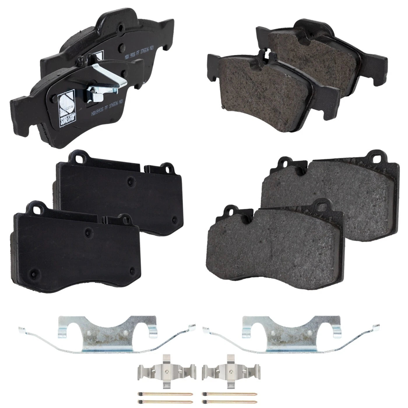Brake Pad Set for Mercedes Benz S550 SL550 (2007–2009)