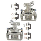 Set of 4 Brake Calipers w/ Bracket for Ford Fusion (2006–2012)