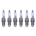 Set of 6 U-Groove Spark Plugs Gap 0.040 for Audi BMW Caddy Porsche Saab VW (N/A)