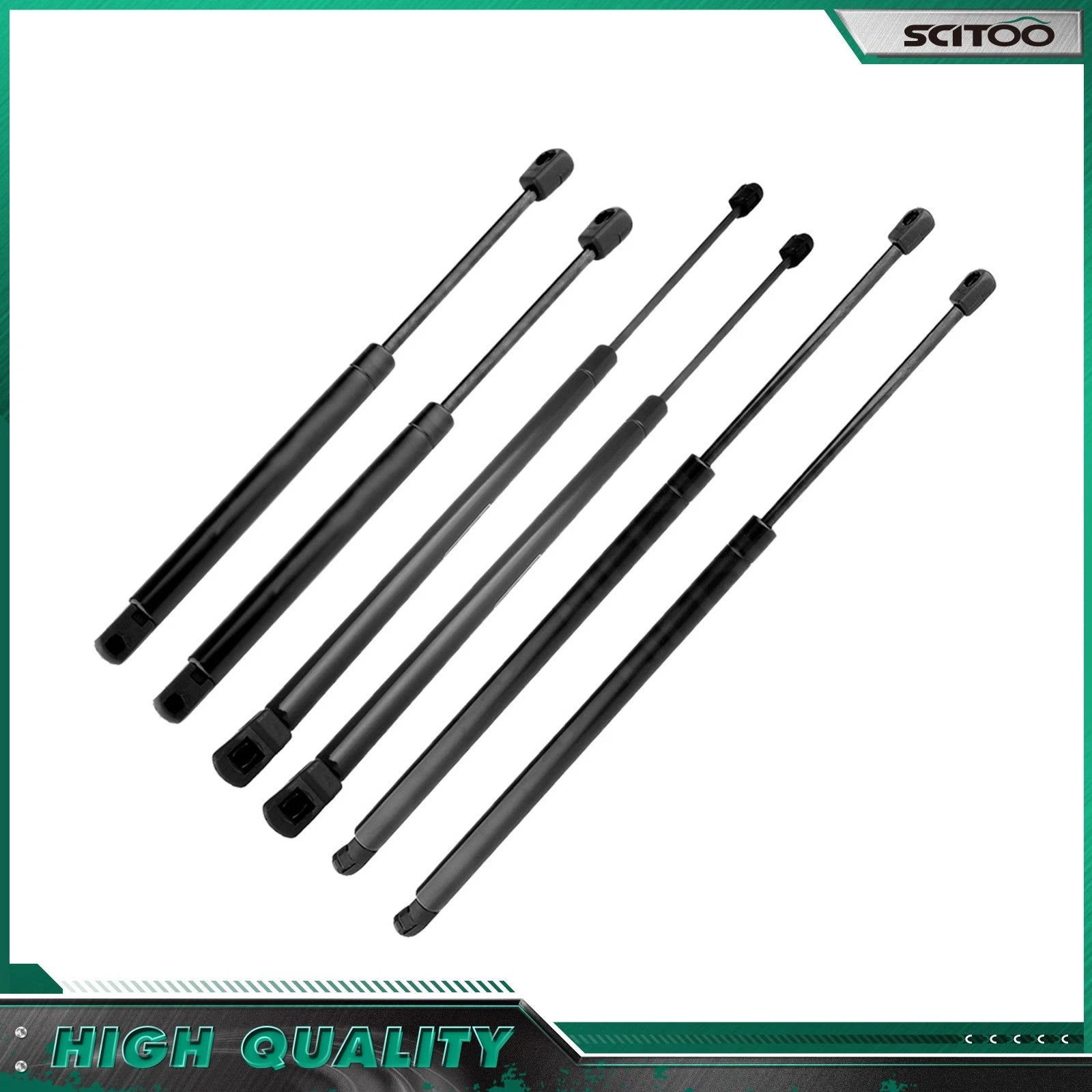 Set of 2 Lift Support Struts for Mercury Mountaineer (2008–2010)