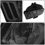 Pair of Smoked/Clear Corner Headlights for Ford Mustang (2005–2009)