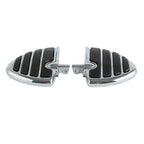 Chrome Wing Footpegs for Harley Touring Electra Street Road Glide