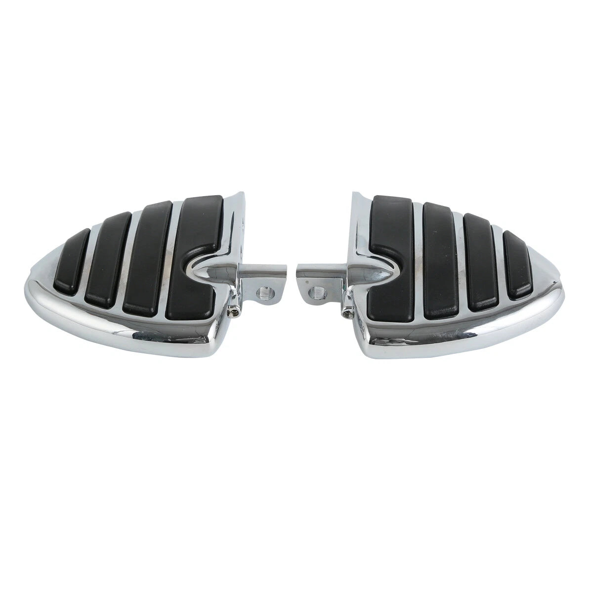 Chrome Wing Footpegs for Harley Touring Electra Street Road Glide