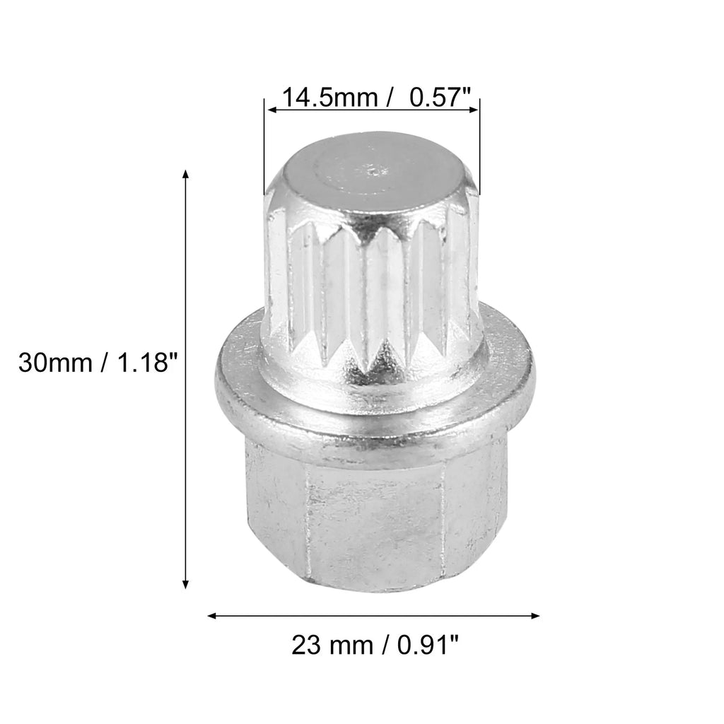 Anti Theft Wheel Lock Lug Nut Screw Removal Key for VW (1 Item)