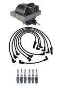 Ignition Wires & Spark Plugs Kit for Chevy C1500 C2500 (1996–1999)