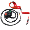Start Stop Switch with Safety Tether Lanyard for Kawasaki JH750-SS JT750-ST (1995)