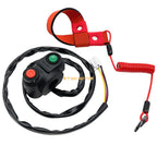 Start Stop Switch with Safety Tether Lanyard for Kawasaki JH750-SS JT750-ST (1995)