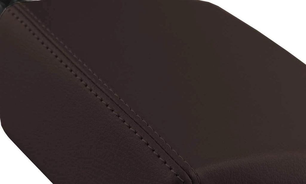 Leather Console Lid Armrest Cover for Buick Regal (2011–2017) Brown