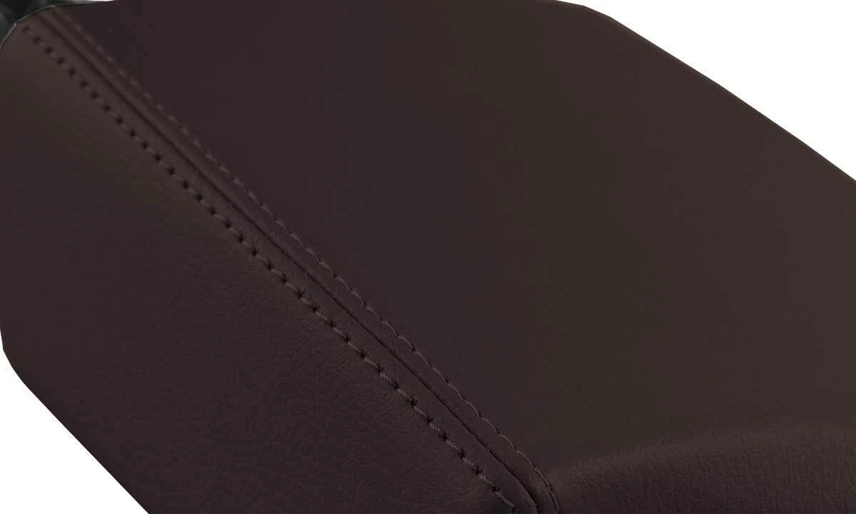 Leather Console Lid Armrest Cover for Buick Regal (2011–2017) Brown
