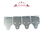 Set of 4 Utility Trailer Wood Sides Latch Rack Corner Brackets for Stake Body
