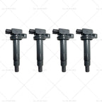 Set of 4 Ignition Coils for Toyota Vitz Corolla Aqua (2000–2013) 9091902240