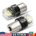 2X AUXITO Canbus Ba15s 1156 7506 LED Backup Reverse Bulb 6500K for Vehicles