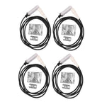 4X 9705012 ABS Sensor for Freightliner 108SD 114SD Condor Sterling 825 827