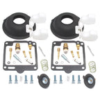2X Carburetor Repair Kit Float Diaphragm for Yamaha XV750 XV1100 (1981–1999)