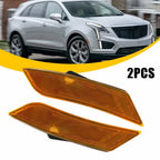 Set of 2 Amber Front Bumper Side Marker Lights for Chevrolet Blazer (2019–2024)