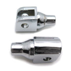 Chrome Foot Pegs Connection Fittings for Honda GL1800, Suzuki Boulevard M50