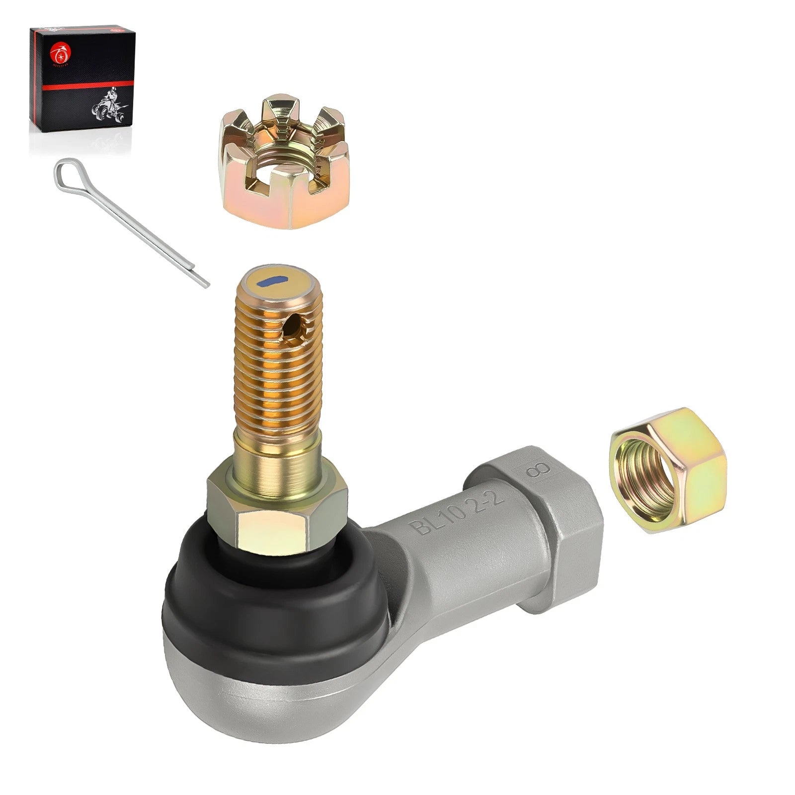 LH + RH Tie Rod End for Polaris Trail Boss 250 4x4 (1987–1988)