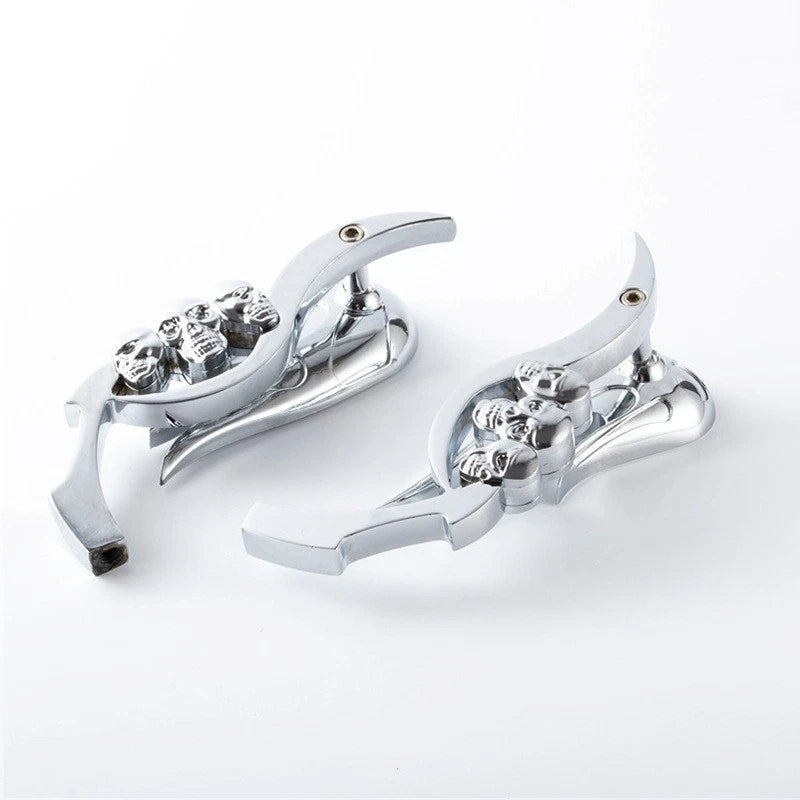 Motorcycle Rearview Side Mirrors with Adapters for Harley-Davidson Street Glide (2014–2023)